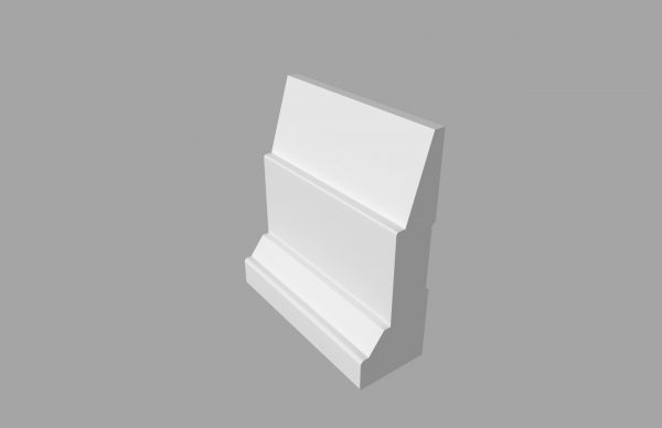 Bevel Step Backband Casing 3 1/4"