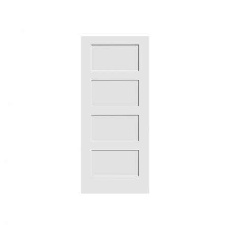 4 Panel Wood Shaker Door