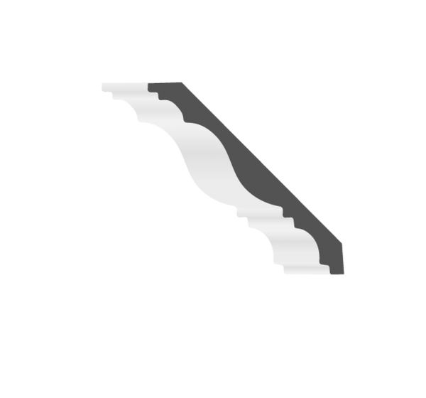 Milan 6 Crown Moulding